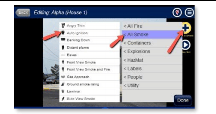 Adding an element to your fire simulation